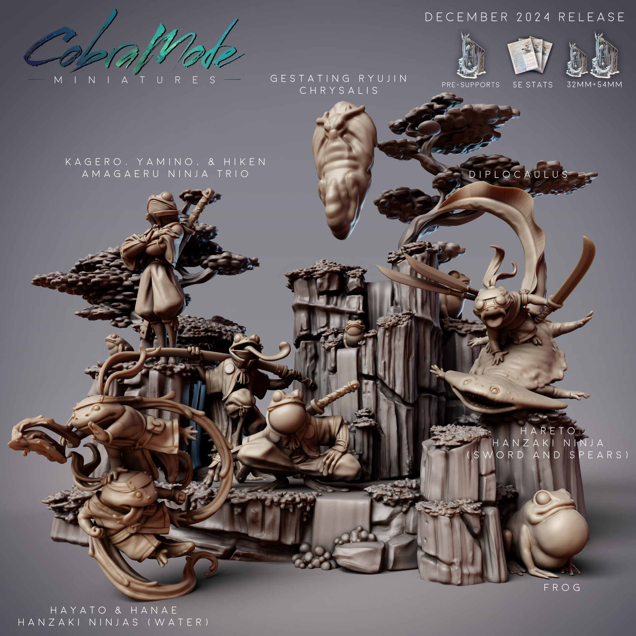 CobraMode 58 December 2024 Release - Rogue Hanzaki of the Uragakure
